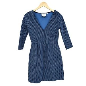 Anthropologie HD IN PARIS Textured Wrap Dress